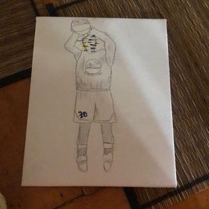 Stephen Curry Painting